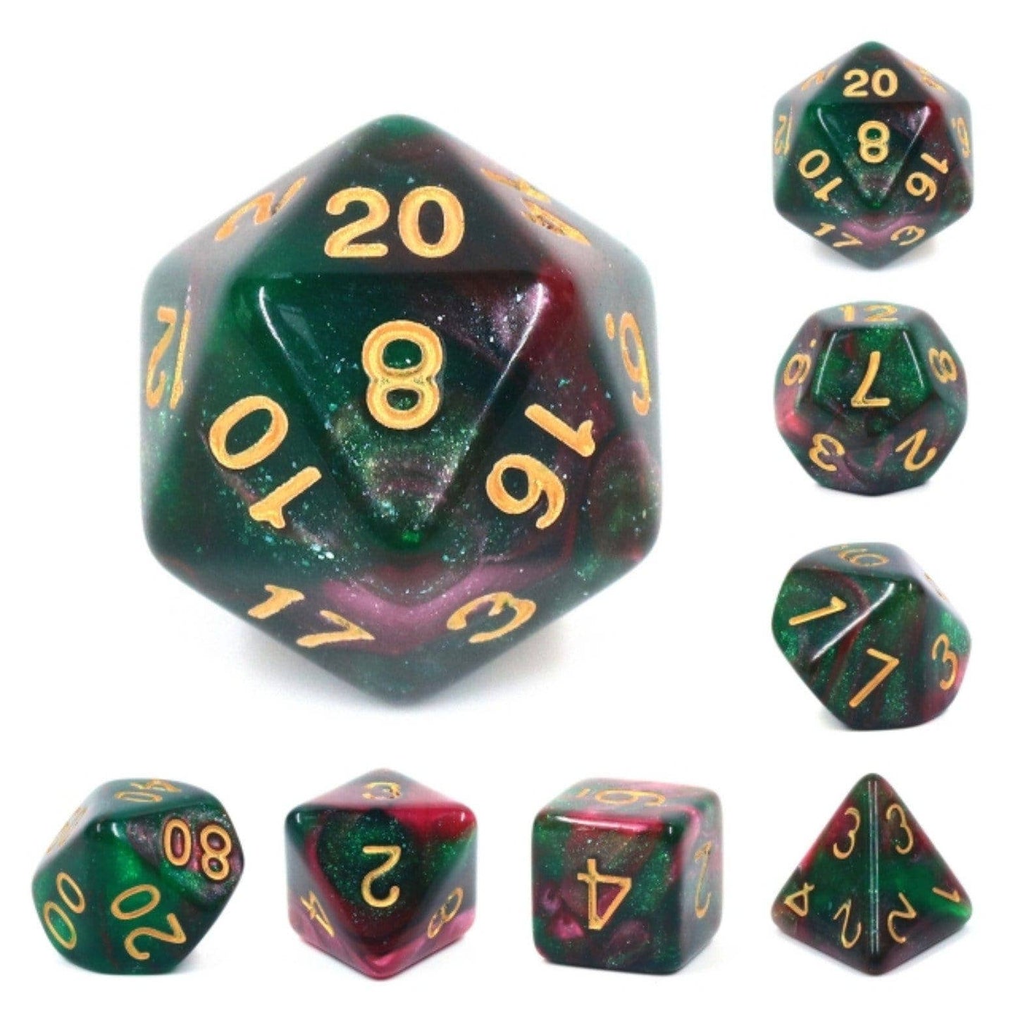 Rose Way RPG Dice Set