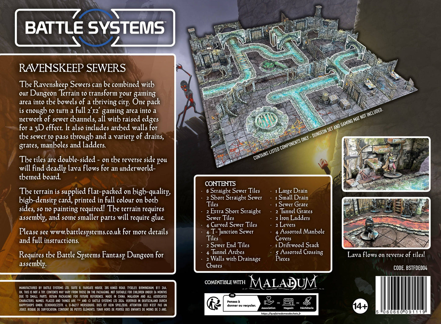 Battle Systems: Fantasy Dungeon - Ravenskeep Sewers