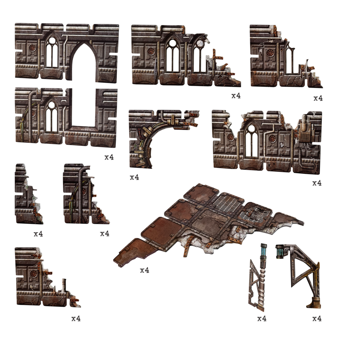 Battle Systems: Sci-Fi Gothic Cityscape