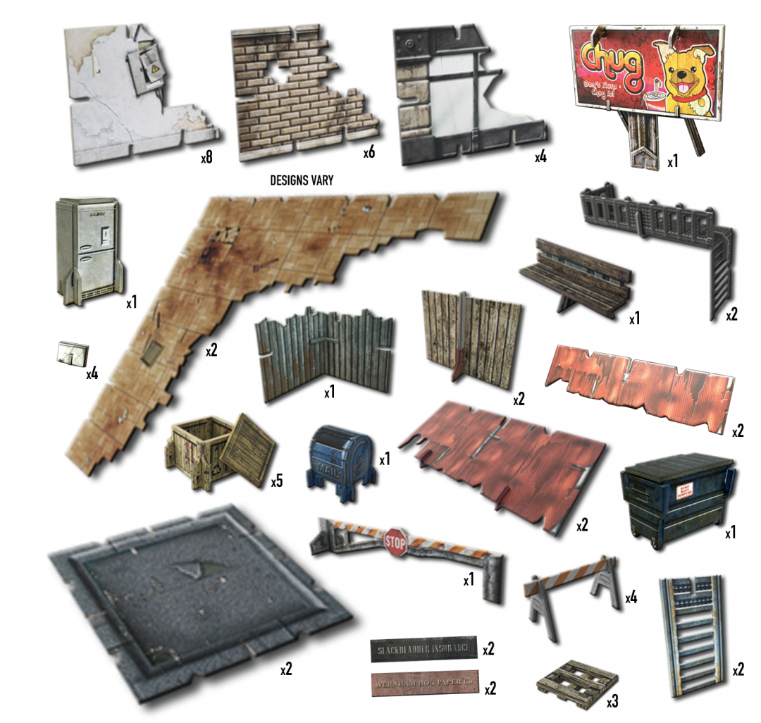 Battle Systems: Urban City Block Core Set