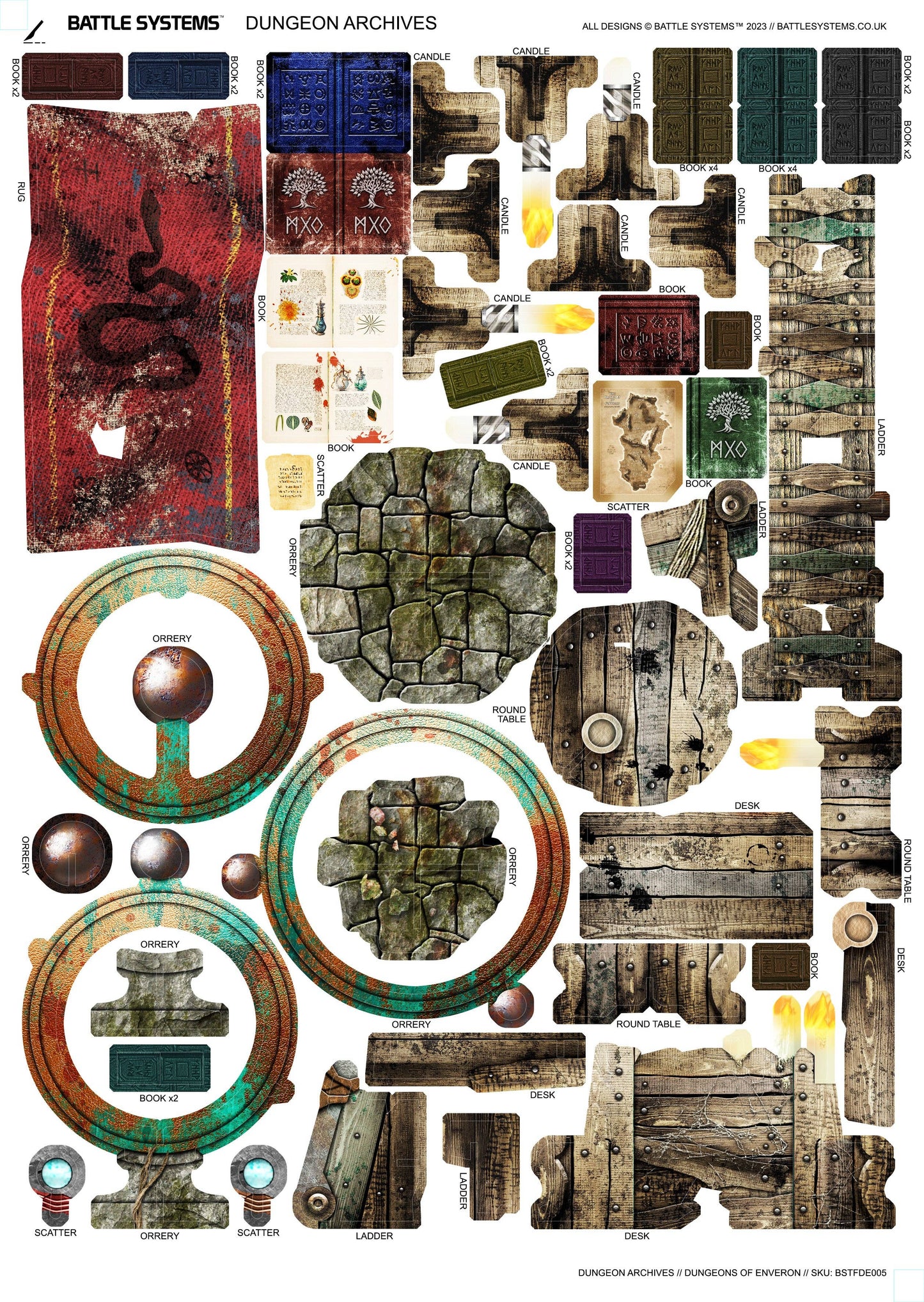 Battle Systems: Fantasy Dungeon Archives
