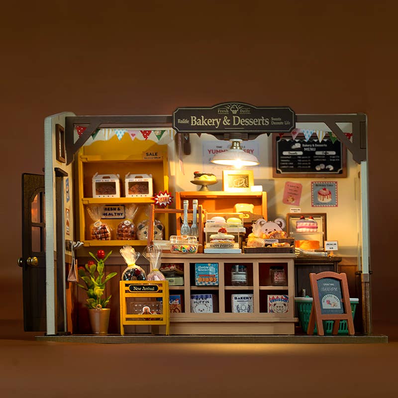 DG161 Becka's Baking House Rolife Miniature House DIY Wooden