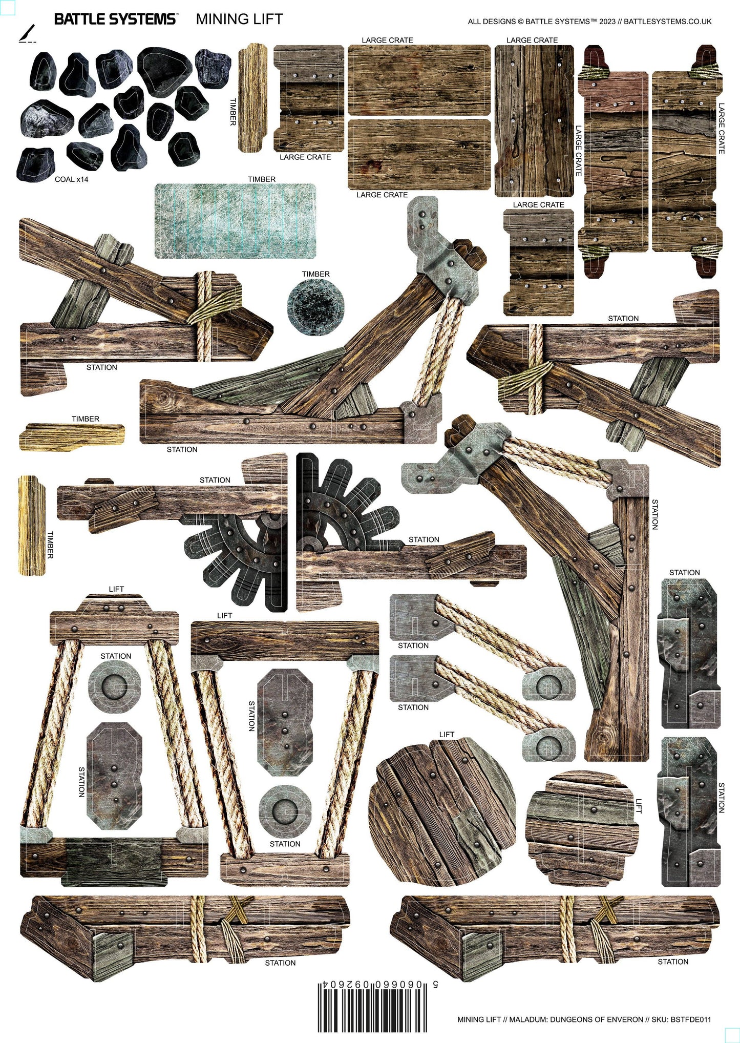 Battle Systems: Fantasy Dungeon - Mining Lift