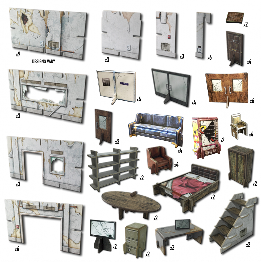 Battle Systems: Urban City Block Core Set