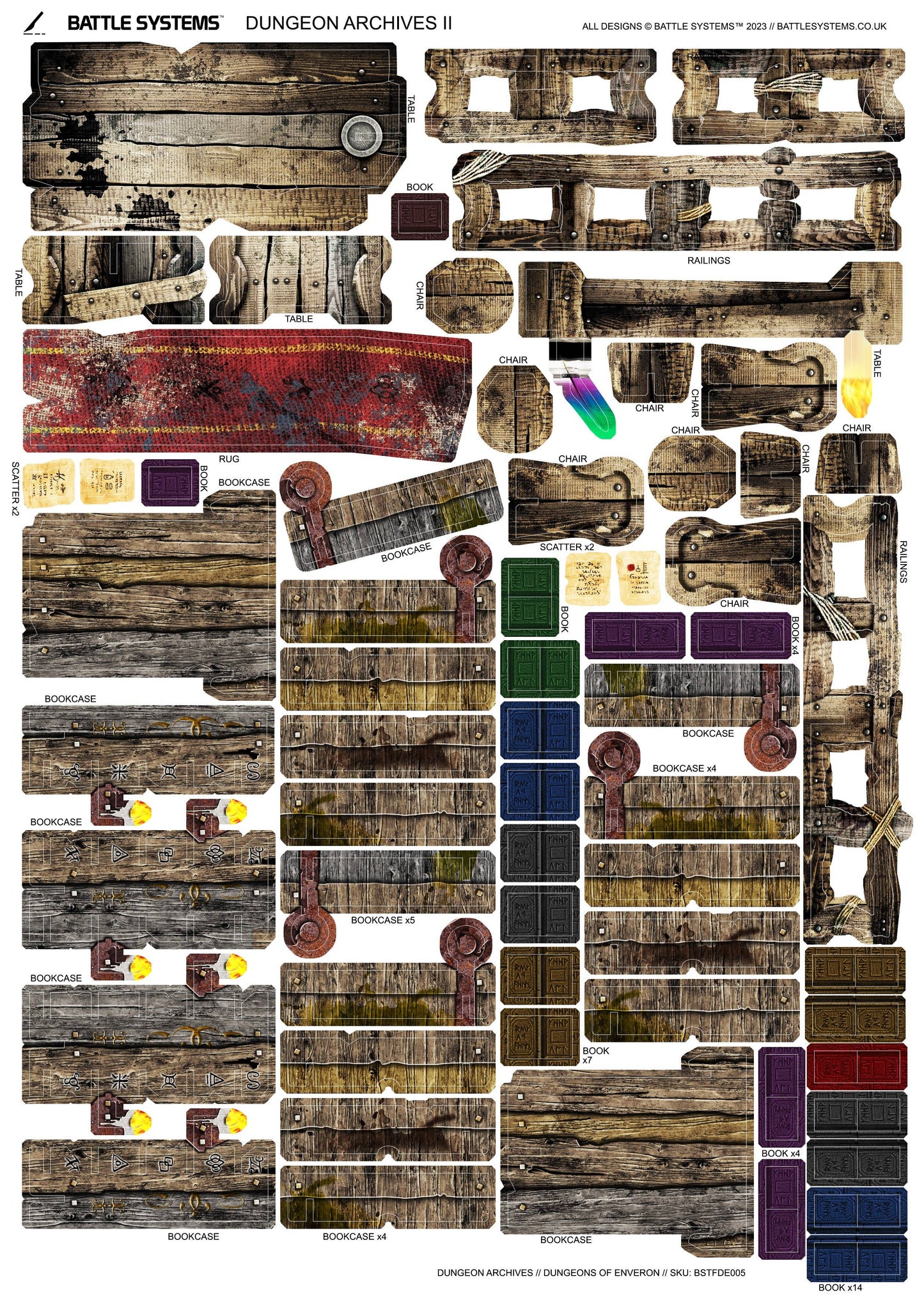 Battle Systems: Fantasy Dungeon Archives