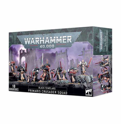 Warhammer 40,000 - Black Templars : Crusader Squad