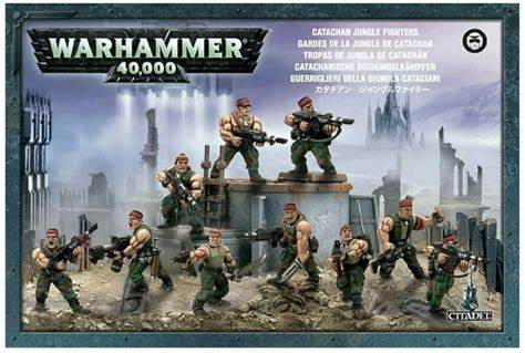 Warhammer 40,000 - Astra Militarum : Catachan Jungle Fighters