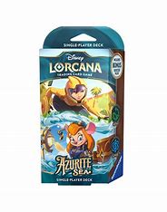Lorcana TCG: Azurite Sea - Starter Deck (Emerald/Sapphire)