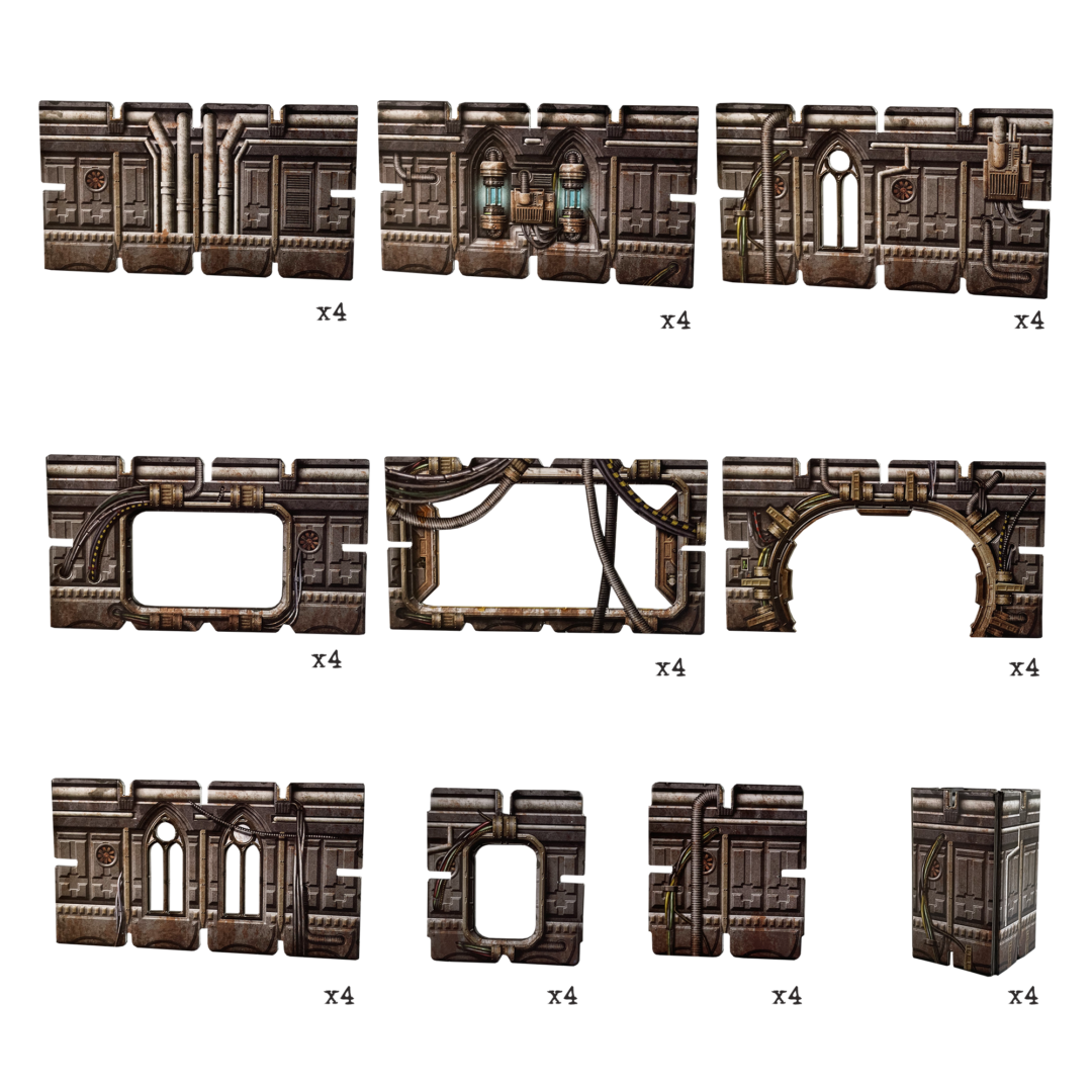 Battle Systems: Sci-Fi Gothic Cityscape