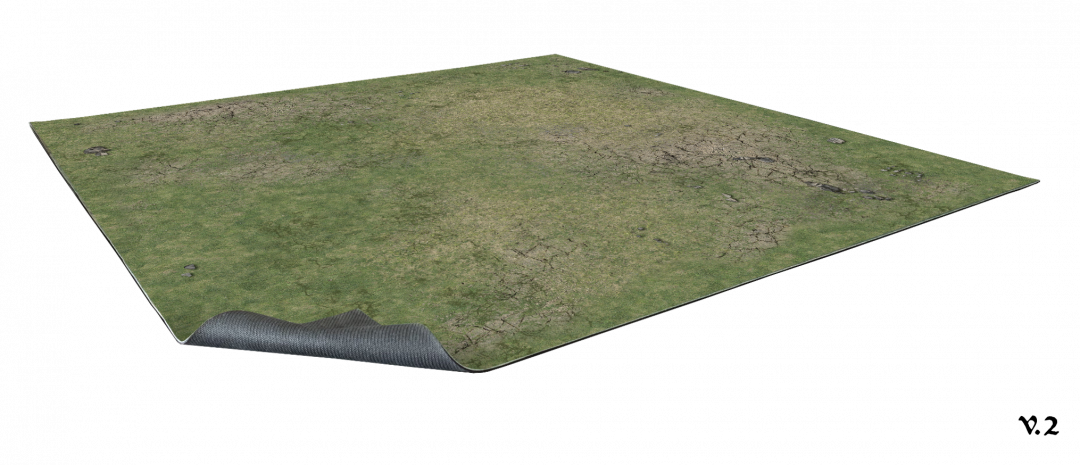 Battle Systems: Grassy Fields Gaming Mat 2x2 v.2