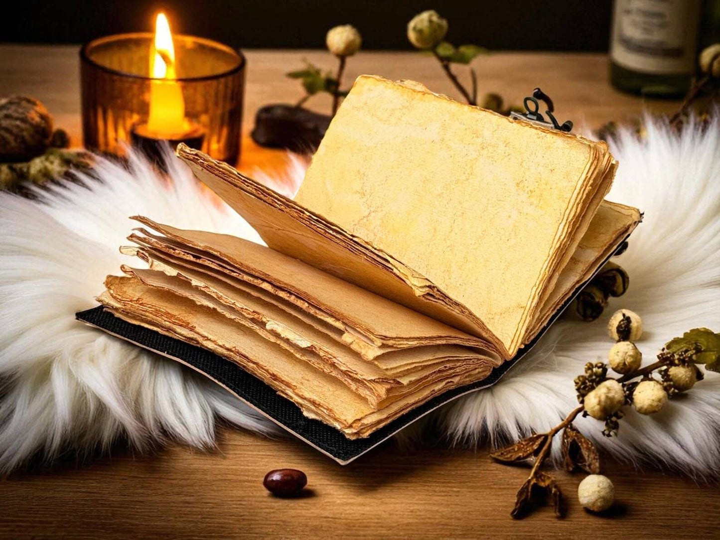 D&D Monster Tattoo Leather Journal