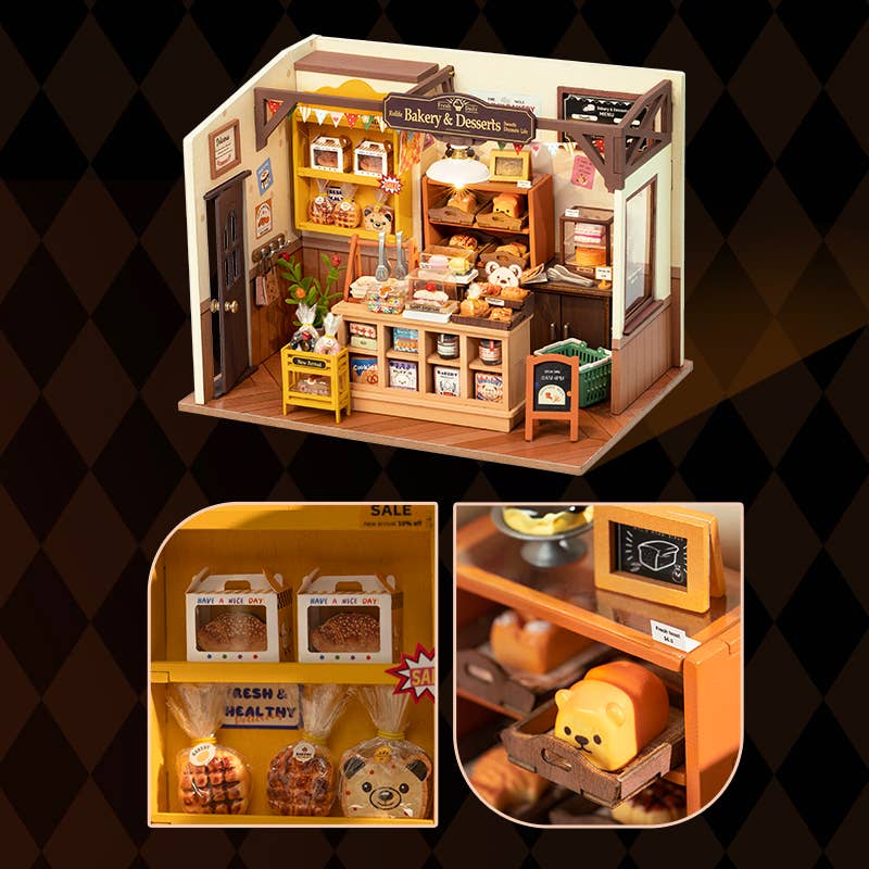 DG161 Becka's Baking House Rolife Miniature House DIY Wooden