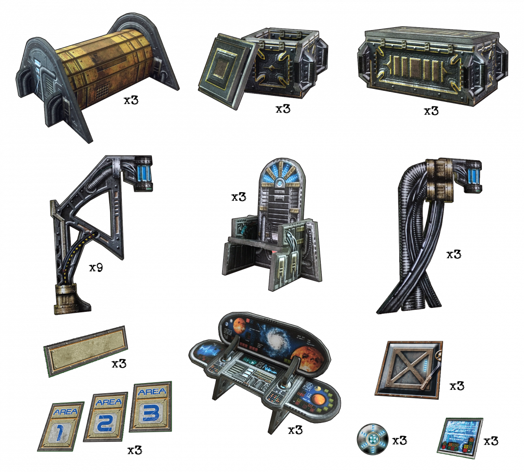 Battle Systems: Sci-Fi Gothic Cityscape
