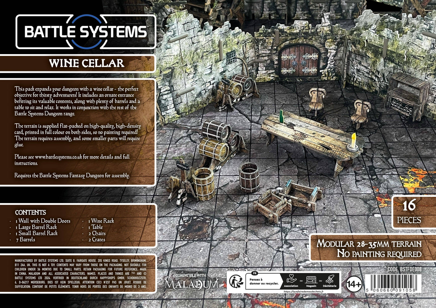 Battle Systems: Fantasy Dungeon - Wine Cellar