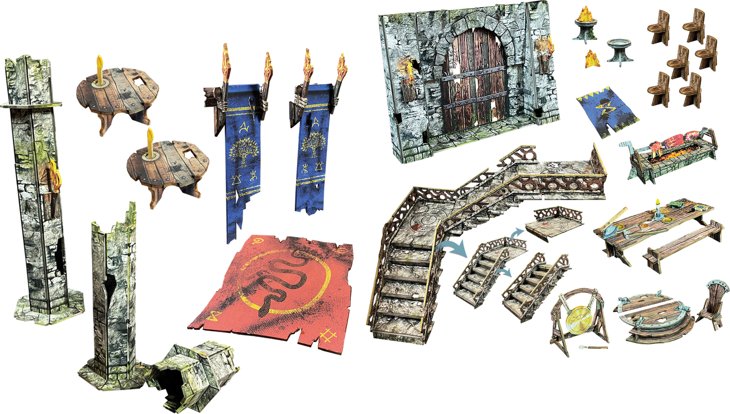 Battle Systems: Fantasy Dungeon - Great Hall of Khaarastad