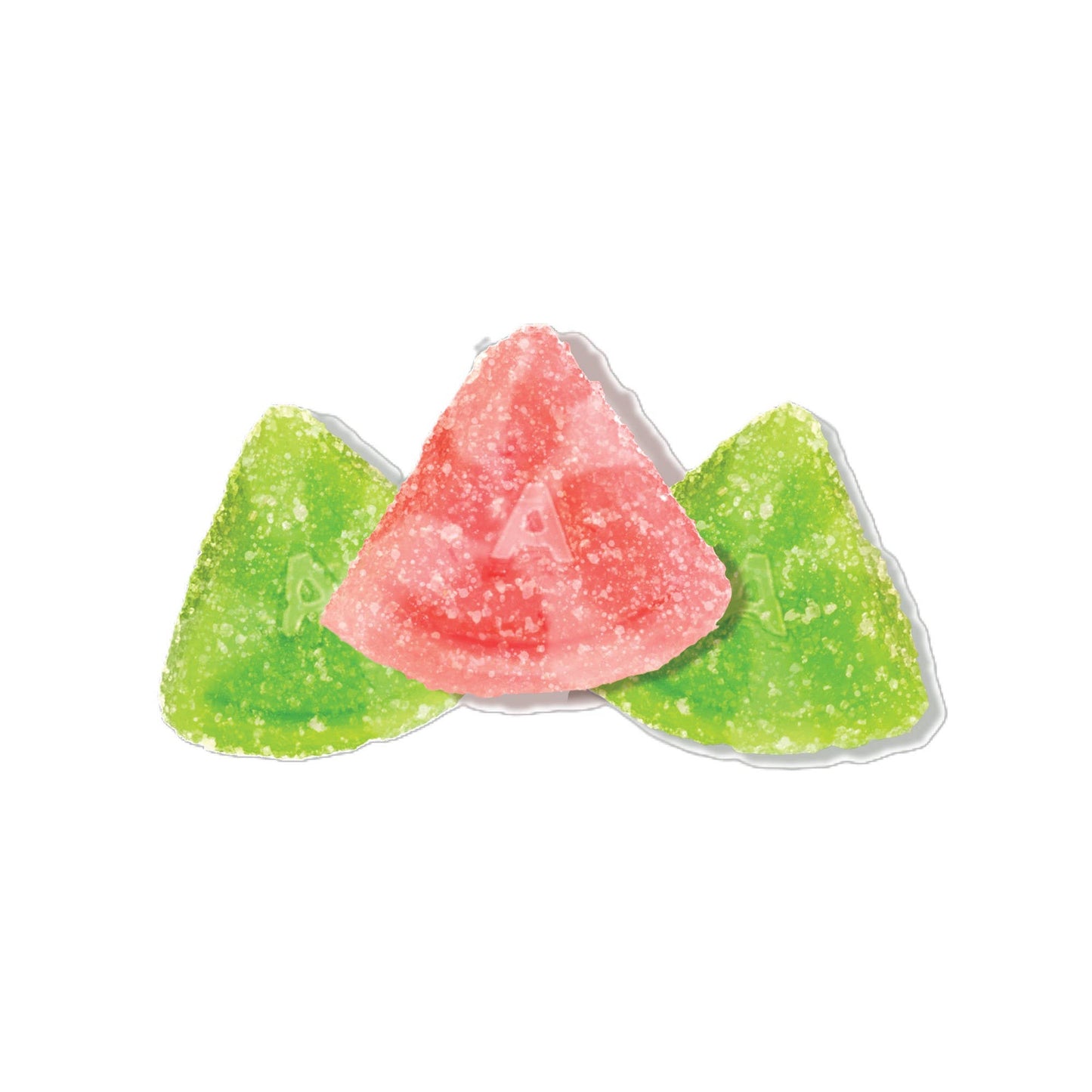 Albanese Gummi Watermelon Slices Sanded, 4.5lb Bag