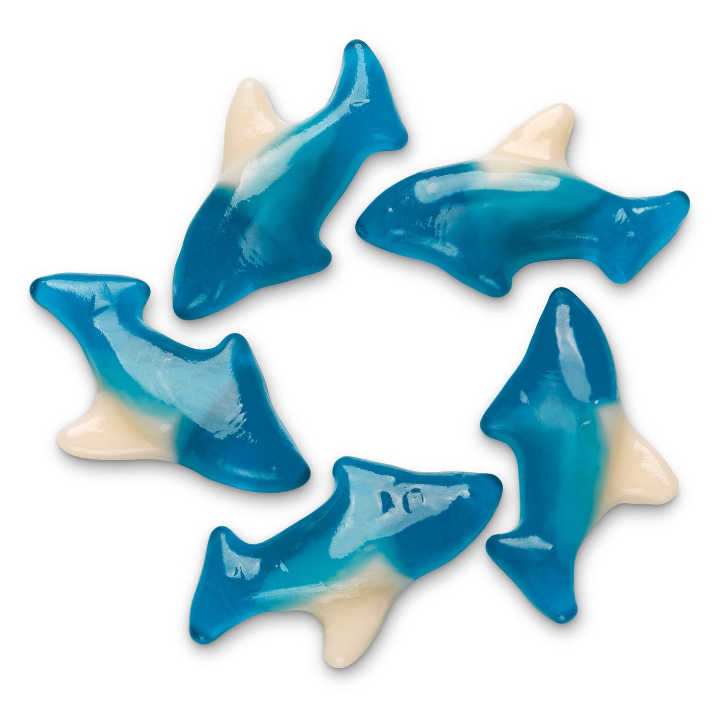 Albanese Blue Gummi Sharks, 5lb Bag