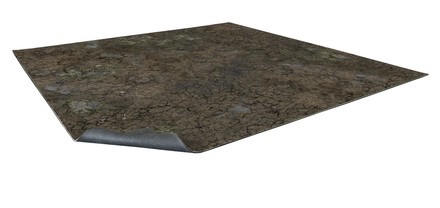 Battle Systems: Muddy Streets Gaming Mat 3x3