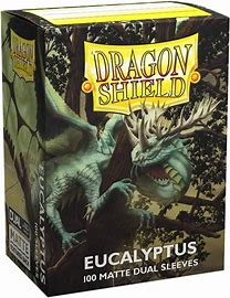 Dragon Shield Sleeves: Standard Matte Dual - Eucalyptus 100CT