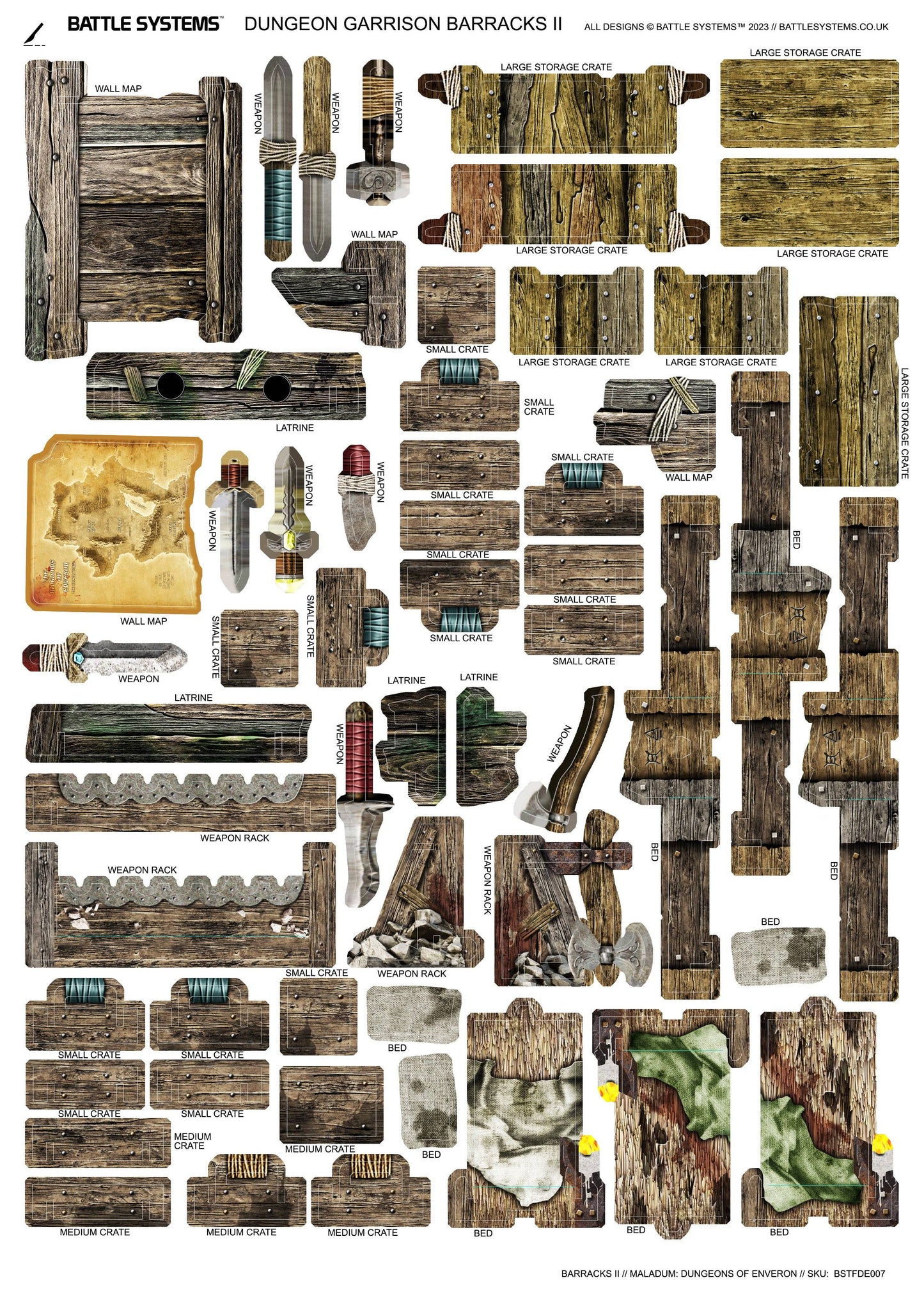Battle Systems: Fantasy Dungeon Garrison