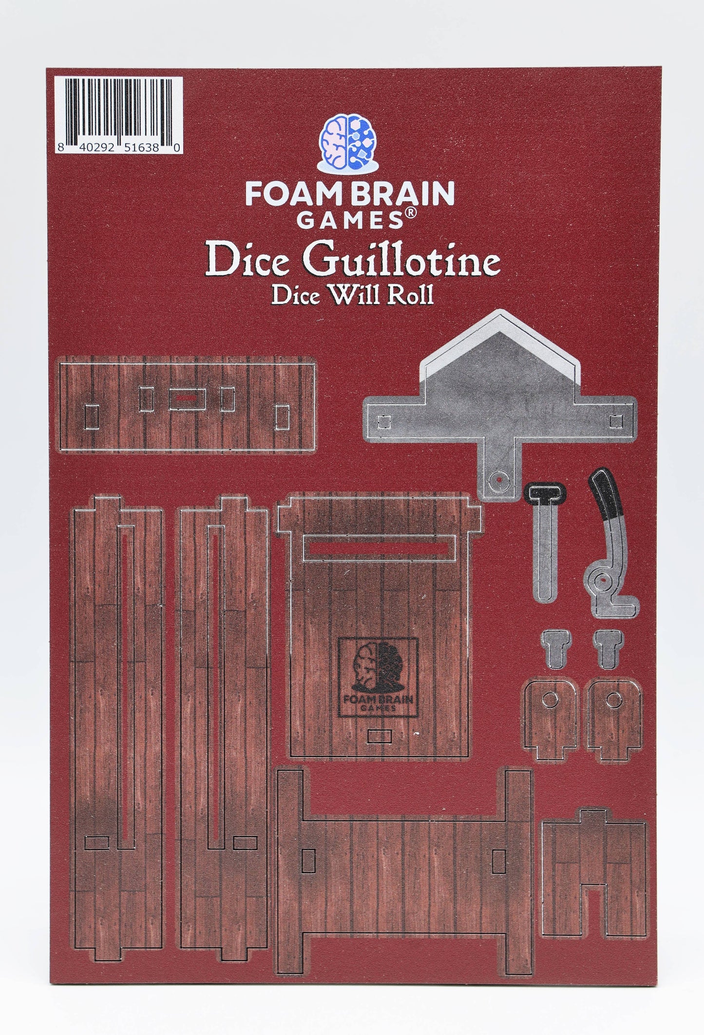 Flat Pack Toys: Dice Guillotine