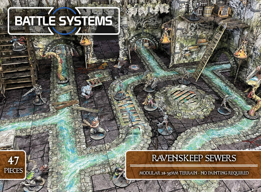 Battle Systems: Fantasy Dungeon - Ravenskeep Sewers