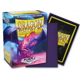 DRAGON SHIELD 100CT BOX MATTE PURPLE