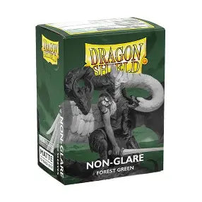 Dragon Shield Sleeves: Non-Glare - Forest Green 100CT