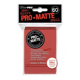 Ultra Pro Deck Protector Small Red Pro-Matte 60ct