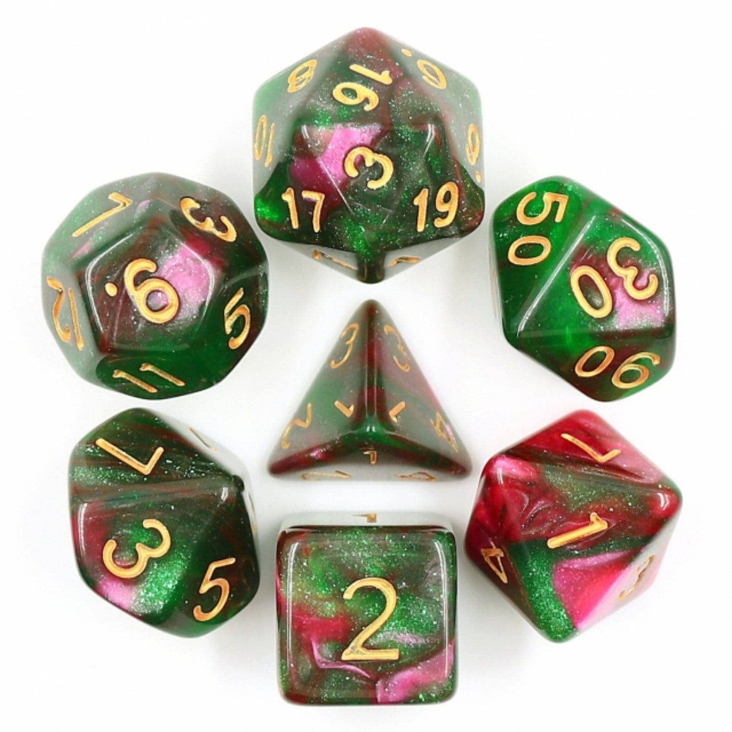Rose Way RPG Dice Set