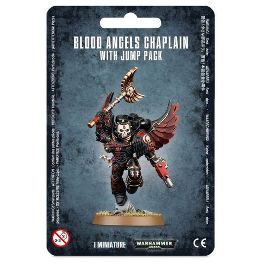 Warhammer 40,000 - Blood Angels : Chaplan with Jump Pack