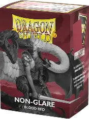 Dragon Shield Sleeves: Non-Glare - Blood Red 100CT