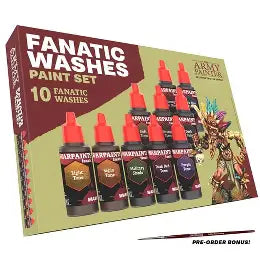 The Army Painter Fanatic Washes set