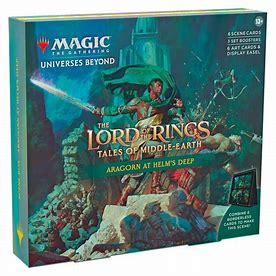 MTG - Lord of the Rings: Tales of Middle-earth Scene Box - Aragorn at Helm's Deep